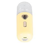 OEBUAFI Mini Humidificateur Facial 30ml, Brumisateur Nano Portable Rechargeable USB avec Batterie 150mAh pour L'hydratation de la Peau (couleur jaune)