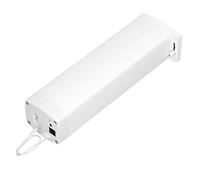 OEBUAFI Moteur de Rideau Intelligent avec Commande Vocale pour, 45W Application Télécommande Minuterie Compatible avec Alexa Xiaoai Tmall Genie, Charge Jusqu’à 50 Kg 12 M de Largeur (Prise UE)