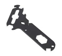 OEBUAFI Outils de Montage Séparés 14 en 1 rou à Oreilles Multifonctionnelle, Dénudeur de Fil, Ouvre-Bouteille, Outil de Scène avec Revêtement en Poudre Noir Mat pour