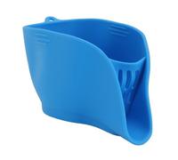 OEBUAFI Panier D'égouttage Alimentaire en Silicone, Durable et Polyvalent pour égoutter les Pâtes et Mélanger la Salade, Idéal pour les Cuisiniers à Domicile
