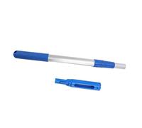 OEBUAFI Perche Télescopique 3 Sections pour Piscine, Canne de Nettoyage en Aluminium Détachable avec Tête de 29 Mm pour épuisette et Brosse Accessoires