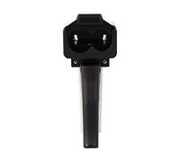 OEBUAFI Pistolet de Livraison Dentaire en Plastique de Haute qualité pour Empreinte Dentaire et Applicateur de Mélange en Noir et Blanc 50ml