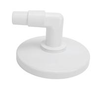 OEBUAFI Plaque D Aspiration pour Skimmer, Adaptateur Coude a 90 Degres pour Aspirateur de Piscine for Skimmer de Piscine | Grande Assiette en Plastique 18 X 12 Cm, sans Joint, Solide, Durable, pour la Maison