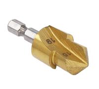 OEBUAFI PPR Perçage Foret 15-19mm, Queue Hexagonale 1/4 Pouce | Haute dureté, tranchant tranchant, fonction de fraisage, acier durable à haute teneur en carbone