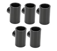 OEBUAFI Raccord en T PVC Connecteur de Tuyau à 3 Voies pour étagères | Adaptateur en T en PVC, classé PN10, Haute dureté, Intérieur Lisse, pour Systèmes de Drainage Irrigation