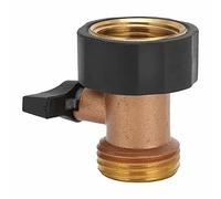 OEBUAFI Robinet à Bille de Jardin de Haute qualité avec Filetage Femelle G3/4, Connecteur d'eau à Prise Confortable pour Systèmes de Pulvérisation, 1 Jeu