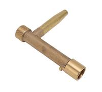 OEBUAFI Robinet de Prise d'eau Rapide en Laiton G1, Filetage Mâle, Raccord Rapide avec Tuyau, Conception Compacte et Facile à Installer pour L'irrigation Agricole et L'arrosage de Jardin