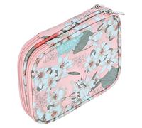 OEBUAFI Sac à Crochet, Organisateur de Rangement pour Tricot avec Fermeture éclair Double Face pour Aiguilles, Crochets et Fils, Tissu Oxford Imperméable 17.5x14x4cm (Tissu Oxford 600D)