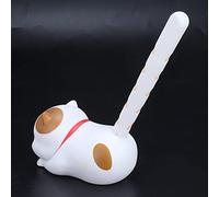 OEBUAFI Stylo à Gel de Silicone à Motif de Chat Mignon, Stylo D'écriture en Silicone, Ensemble de Stylos en 2 Couleurs, à Gel Noir avec Base de Chat pour L'écriture, le (coffret cadeau)
