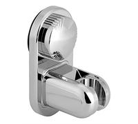 OEBUAFI Support de Pommeau de Douche avec Ventouse, Support Mural | Compatible avec Connecteurs G1,2 Pouce, Construction Robuste en ABS, pour Verre, Miroir, Surfaces Carrelées, Installation