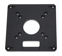 OEBUAFI Table de Défonceuse Plaque D'insertion 120mm pour Makita | Alliage d\'aluminium, traité CNC, texture finement givrée, compatible avec