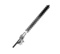 OEBUAFI Tête de Taille-haie, Réglage Multi-Angle, Tête de d'herbe à Brosse à Pôle Haut avec 9 Cannelures et Lame en Acier au Manganèse pour Tailler L'élagage (28 * 9mm)