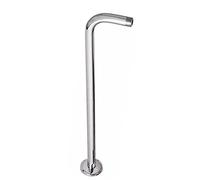 OEBUAFI Tuyau de Bras de Douche en Acier Inoxydable 50 Cm de Longueur | Extension Horizontale de 40 Cm, Tube Rond de 20 Mm de Diamètre, Compatible avec les Pommes de Douche Standard, Idéal pour
