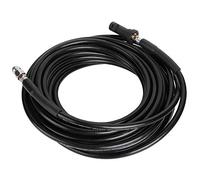 OEBUAFI Tuyau de Nettoyage Haute Pression 15 M pour Outil de Canalisation | Tresse PVC Fil D’acier Buse en Cuivre, 5800 Psi 60 ℃, Compatible K1 K7 LAVOR BAUKER, Nettoyage Voiture égout Tuyau de Pluie