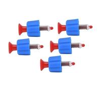 OEBUAFI Valve de Décompression de Pulvérisateur, Conception Antidéflagrante Fiable, Installation Facile pour les Pulvérisateurs à Dos de Jardin, 5 Paquets (Rouge Bleu)