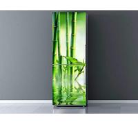 Oedim Stickers Autocollants Vinyle adhésif Muraux Frigo Motif Branche Bambou Reflet sur l'eau 185 x 70 cm | Déco Meuble et Electroménager réfrigérateur Cuisine Etiquette Décorative | …