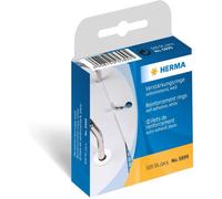 Herma Oeillets de renforcement 5899 – plastique blanc Ø 12 mm – boîte distributrice 500 oeillets