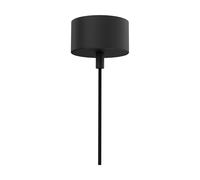Örsjö Belysning Couvercle de plafond Punkt Noir RAL 9005