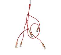 Örsjö Belysning Lampe de plafond Ranka 5 Rouge