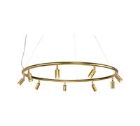 Örsjö Belysning Suspension et applique ronde Starlight Ø100 cm Laiton brut