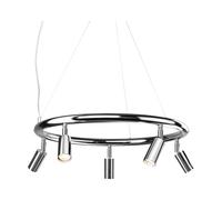 Örsjö Belysning Suspension et applique ronde Starlight Ø60 cm Laiton nickelé