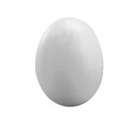 Oeuf En Polystyrène, Plein, Hauteur 8 Cm