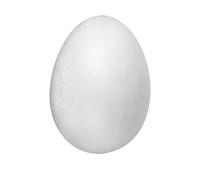 Oeuf En Polystyrène, Plein, Hauteur 8 Cm