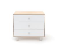 Oeuf Nyc - Commode Merlin Classic 3 tiroirs - Blanc/Bouleau