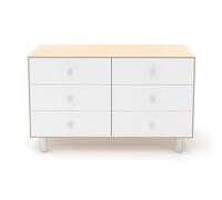 Oeuf Nyc - Commode Merlin Classic 6 tiroirs - Blanc/Bouleau