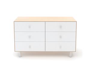 Oeuf Nyc - Commode Merlin Classic 6 tiroirs - Blanc/Bouleau