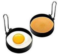Oeuf pancake maker moule 2 pcs en acier inoxydable ronde anti-adhésif oeuf shaper poêle anneau moule accessoire ustensiles de cuisine cuisine maison G