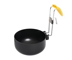 Oeuf poché rond en acier inoxydable anti-adhésif | Pocheuse à œufs unique pour beurre au chocolat, cuisinier, femme au foyer, mère, débutant, appartement, camping-car, dortoir