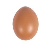 Oeufs En Plastique, 6cm Brun Moyen