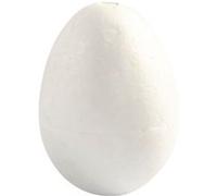 Oeufs en polystyrène - Blanc - 6 cm - 5 pcs Blanc G