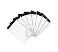 Of Draft Memo Pads Ensemble de blocs-notes sans adhésif, 8 books | Ensemble de bloc-notes en papier quadrillé sans adhésif pour notes, papier de qualité supérieure idéal pour le