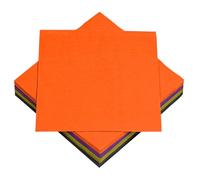 OFFCUP 40 Pièces Serviettes de Fête Jetables, Double Épaisseur 33 * 33cm | Serviettes en Papier, Serviette Carrées pour Anniversaire Noël, Mariages, Fête À Thème Arc-En-Ciel (Couleurs Mélangées)