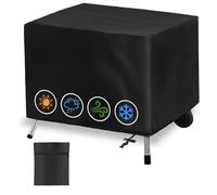 OFFCUP Housse de Barbecue Extérieur pour Ninja Woodfire [OG701EU], 210D Oxford étanche Anti-UV Cordons Réglables Housses de Protection Barbecue pour Grils de Taille 50 * 46 * 33cm