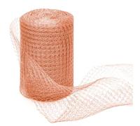 OFFCUP Maille de Cuivre, Filet Cuivre Anti limace 12.7cm*3m, Filet Anti Limaces et Escargots, Grillage Anti Rongeur, Barriere Anti Limaces et Escargots pour Protection du Jardin