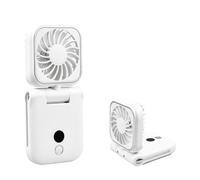 OFFCURVE Mini Ventilateur, Pivotant & Clipable 3-en-1 Ventilateur à Main, sur Bureau ou autour du Cou, Portable Ventilateurs de Poche pour Bureau, Poussette, Extérieur