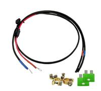 Offgridtec 8-01-001420 Câble de batterie avec fusible 30 A - pour piles pour les régulateurs de CHARGE solaire, 1,5 m