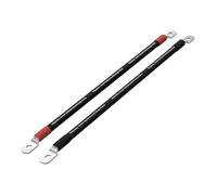 Offgridtec Câble De Batterie 2m 50 mm² Œillets M10 des Deux Côtés, Résistant À l'huile, Au Froid Et Aux UV, pour Appareils avec Borne À Vis M8, Idéal pour Les Contrôleurs De Charge, Rouge/Noir