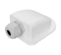 Offgridtec Câble solaire 1 voie - Pour câble de 3 à 12 mm de diamètre - Étanche et anti-poussière - En plastique ABS - Pour toit et extérieur - Pour camping-cars et véhicules - 13 x 4,5 x 4 cm - Blanc