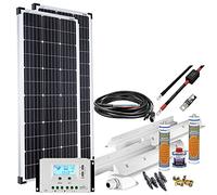 Offgridtec camping-car solaranlage XL, 200 W, 12 V Système complet Caravan solarkit, 002735
