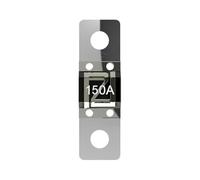 Offgridtec Jeu de fusibles MIDI 150 A systèmes CC 58V, fusibles haute intensité connexions zinc, faible résistance de contact, protection anti-étincelles, montage vis, certifiés RoHS/UL, pack 5