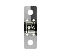 Offgridtec Jeu de fusibles MIDI 60 A systèmes CC 58V, fusibles haute intensité connexions zinc, faible résistance de contact, protection anti-étincelles, montage vis, certifiés RoHS/UL, pack 5