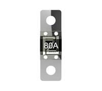 Offgridtec Jeu de fusibles MIDI 80 A systèmes CC 58V, fusibles haute intensité connexions zinc, faible résistance de contact, protection anti-étincelles, montage vis, certifiés RoHS/UL, pack 5