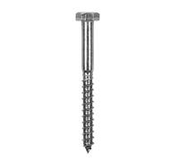 Offgridtec Lot de 25 vis à tête hexagonale en acier inoxydable M8 DIN571 - Fixations résistantes à la corrosion pour la construction, l'électronique, l'automobile et les installations modulaires - 70