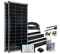 Offgridtec Premium-XL 300W 12V camping-car installation solaire 30A régulateu...