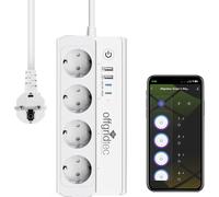 Offgridtec Prise multiple intelligente 4x + 2x USB-A et 2x USB-C avec application Smart Life ou Tuya - 1,5m de câble