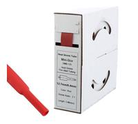 Offgridtec® Tuyau thermorétractable Rouge 5 m 12,7 mm > 6,4 mm